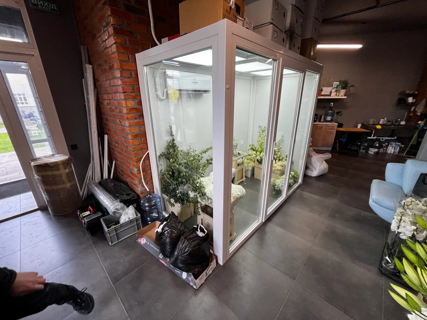 Холодильна камера для квітів — Квіти Даніель, Київ — фото 1